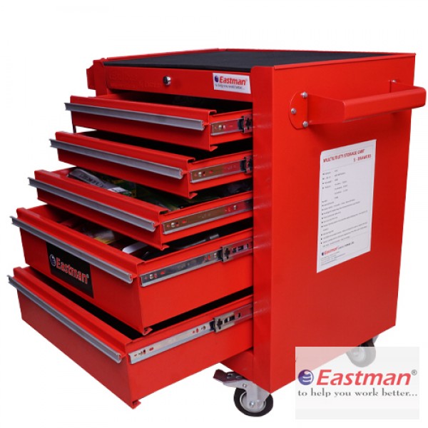 5 Drawers Trolley Tools Trolley - E-2251