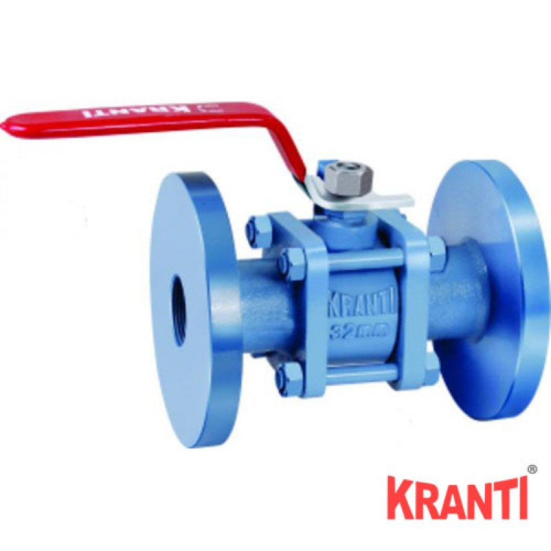 2-1/2" x 65mm C.I. Ball Valve ISI, M: PV - 411 - Kranti