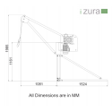 300 Kg Lift Mini Crane